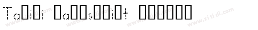 Tajiki Manuscript Bo字体转换